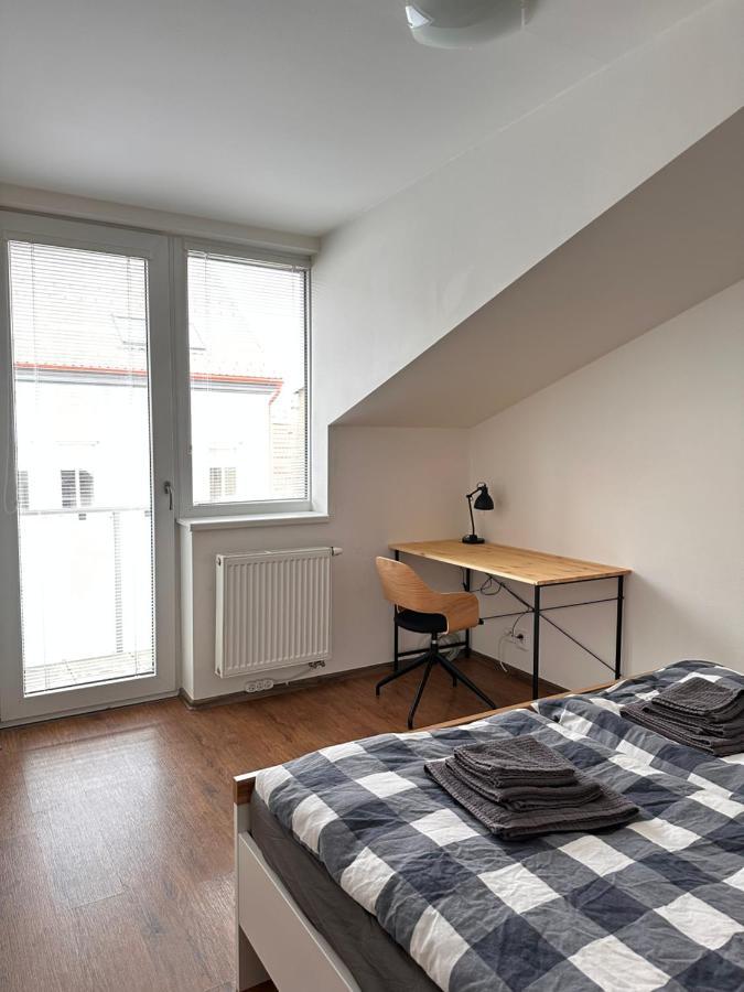 Apartman Ab Kryte Parkovani Zdarma تشيسكي بوديوفيتسه المظهر الخارجي الصورة